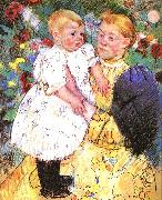 Mary Cassatt In the Garden ff oil